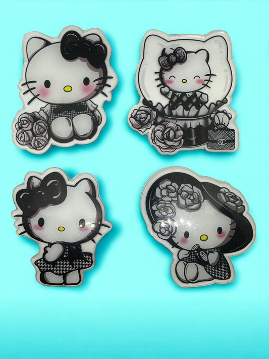 Acrylic Charms for DIY | Kitty Cat Theme | 2 pieces