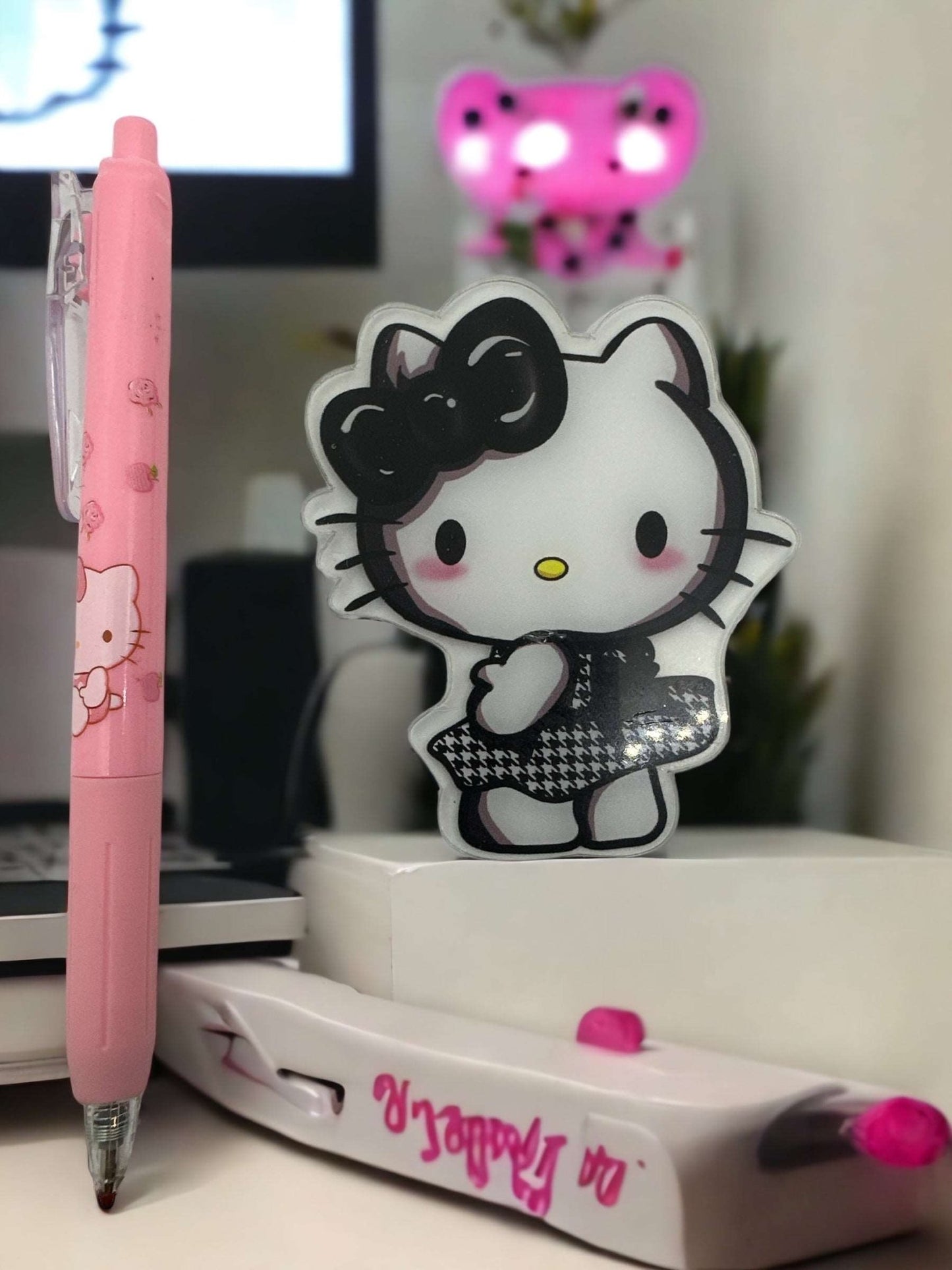 Acrylic Charms for DIY | Kitty Cat Theme | 2 pieces - Envoga HandbagsFlatback Charms