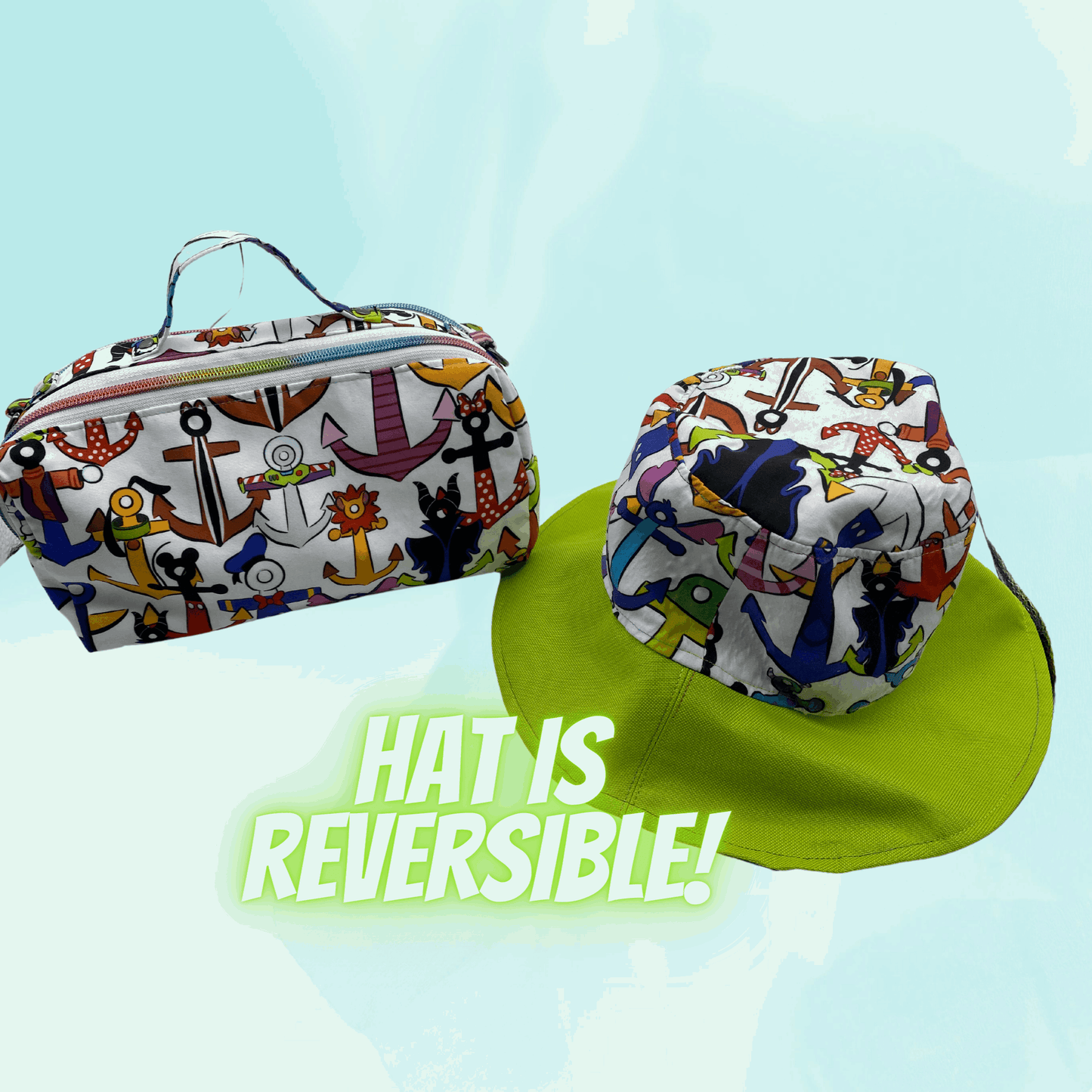 Cruise Travel Set - Anchors Aweigh! - Envoga Handbags