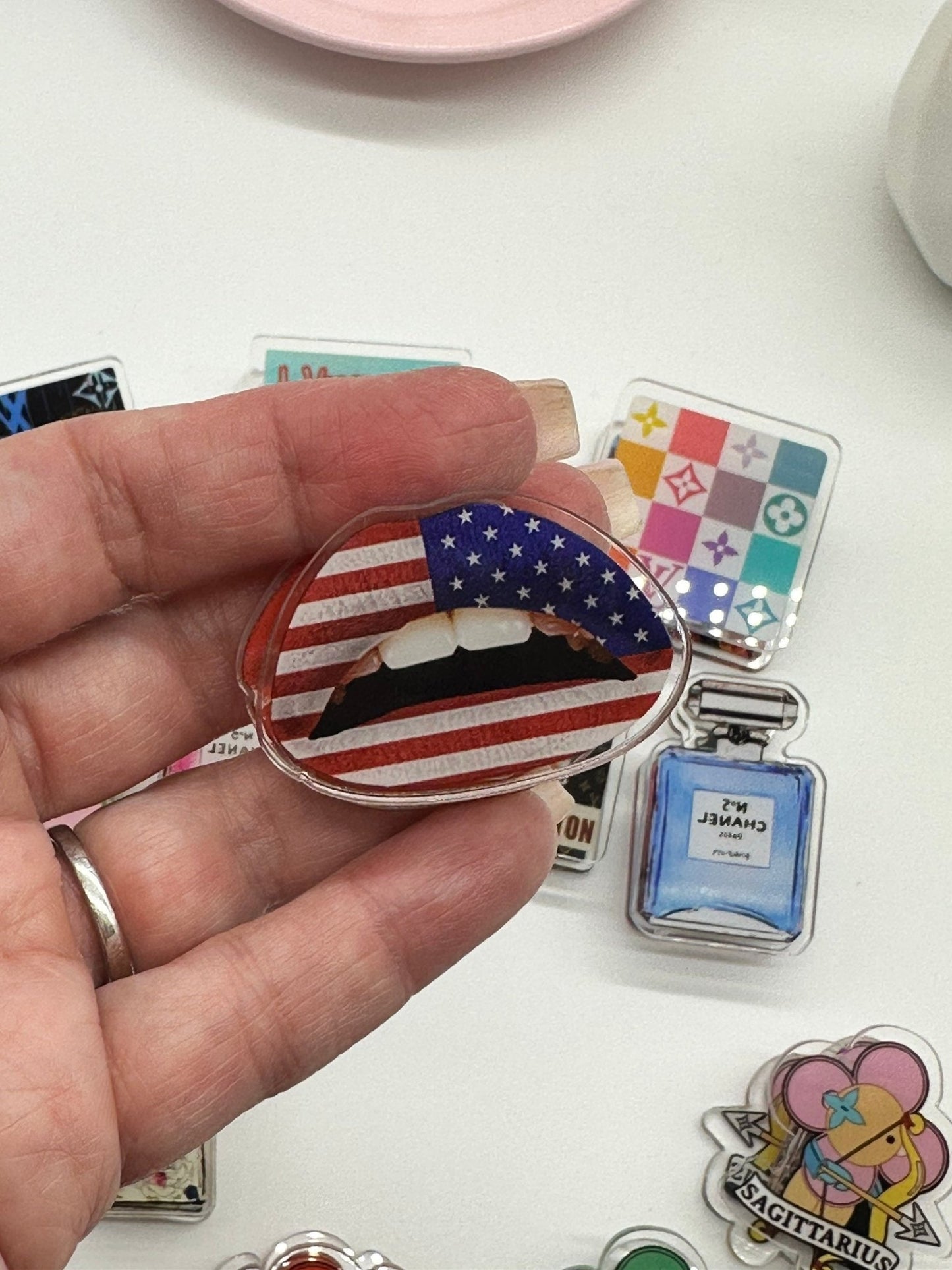 Unique paper clips, colorful cute clips for school or office, shape clips, clips for school papers or office, Envoga Handbags
