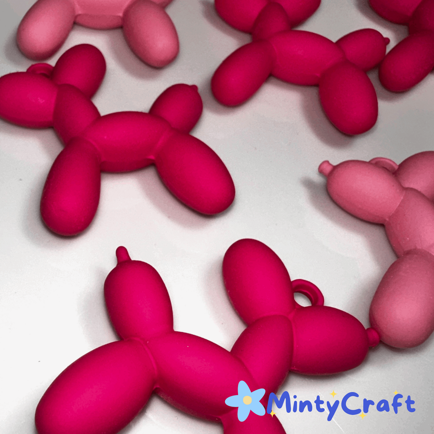 Balloon Dog Pendant Charms for DIY