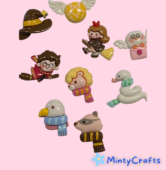 Wizard Kids Charm Mix 9 pcs