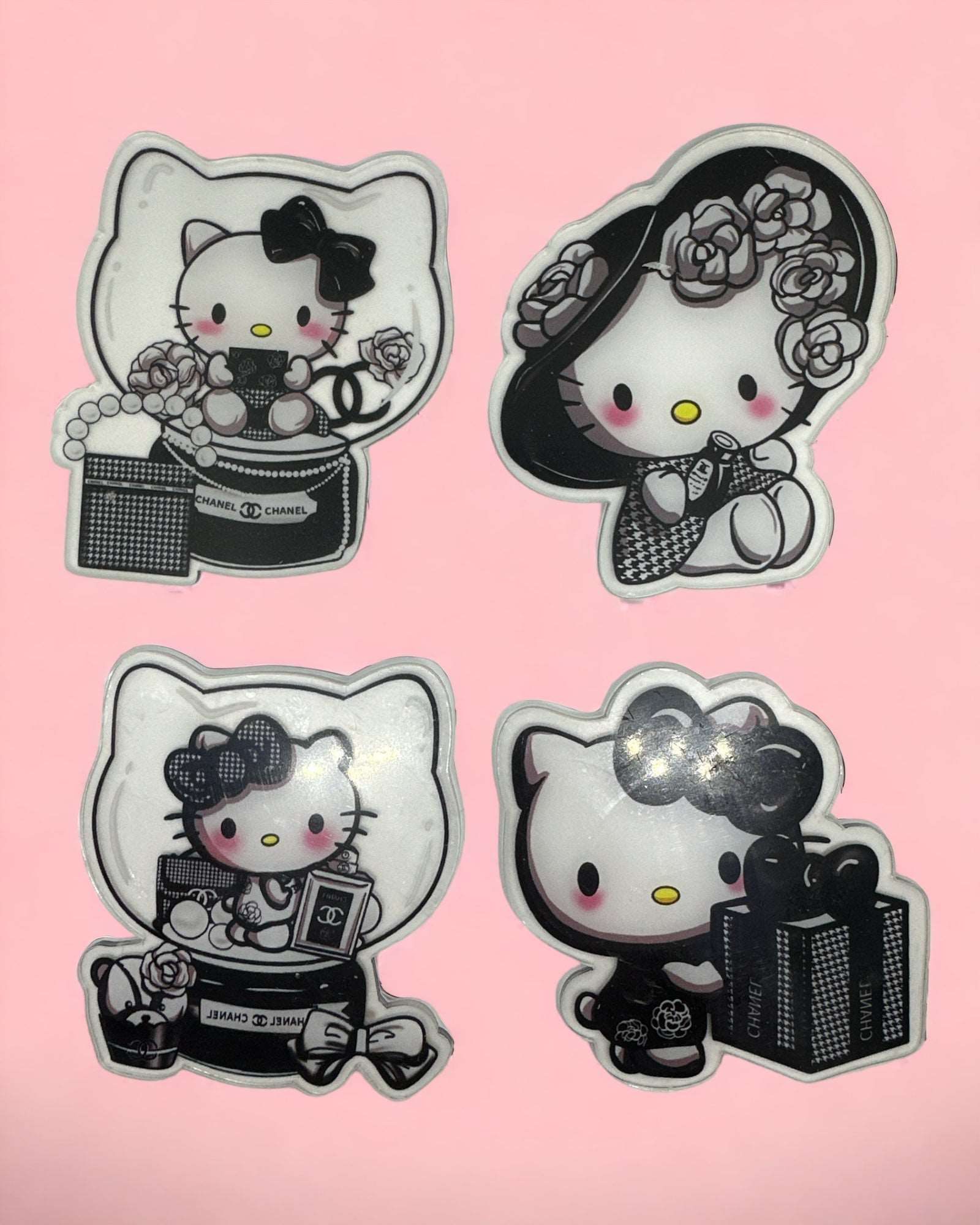 Acrylic Charms for DIY | Kitty Cat Theme | 2 pieces