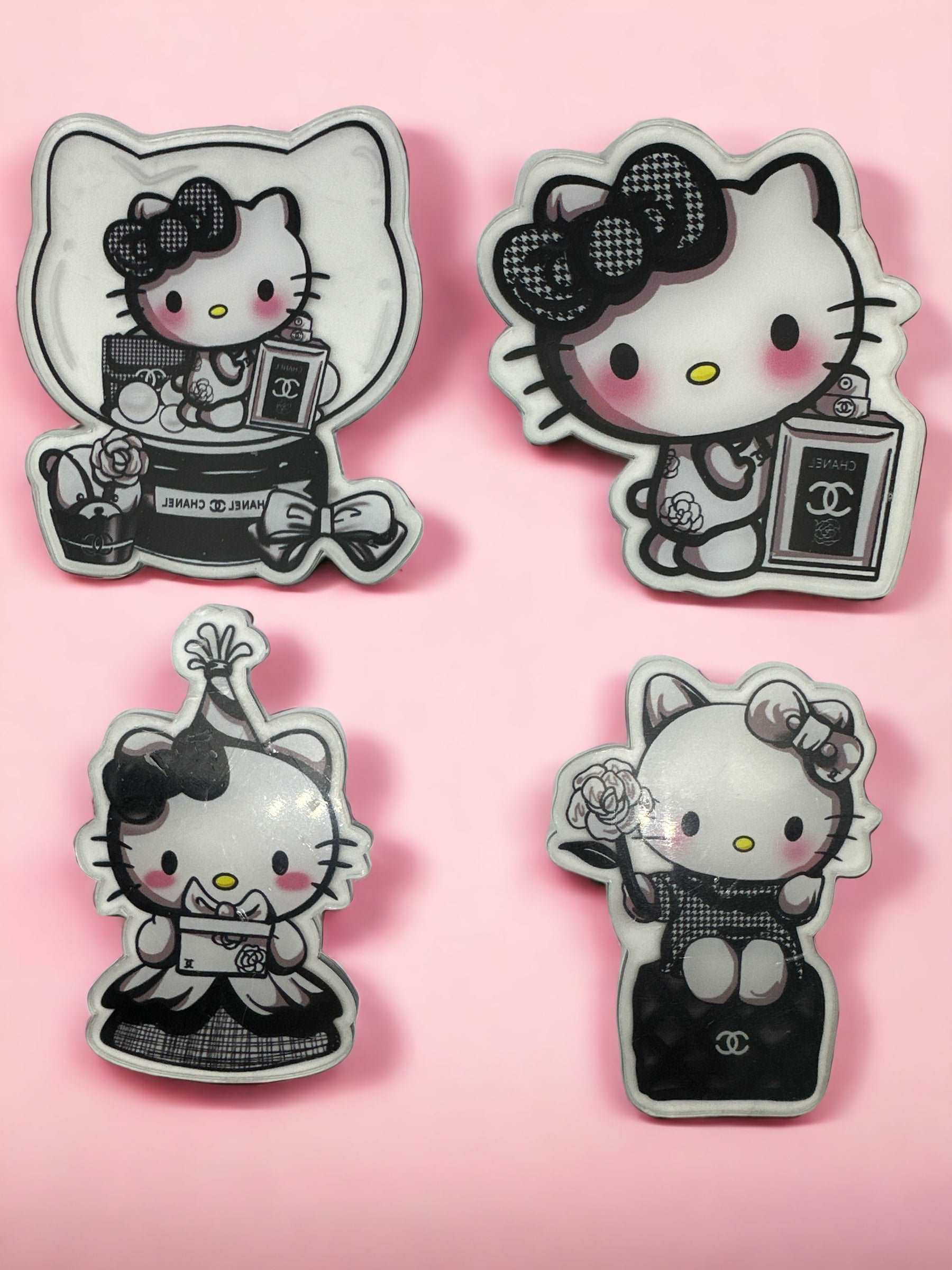 Acrylic Charms for DIY | Kitty Cat Theme | 2 pieces