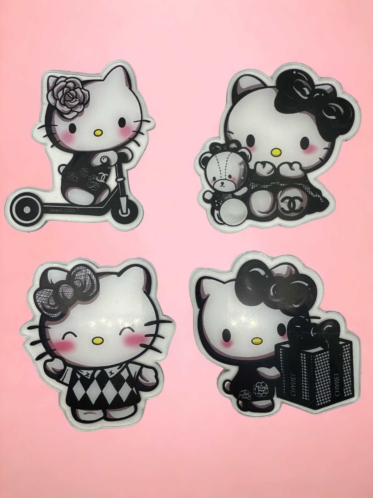 Acrylic Charms for DIY | Kitty Cat Theme | 2 pieces