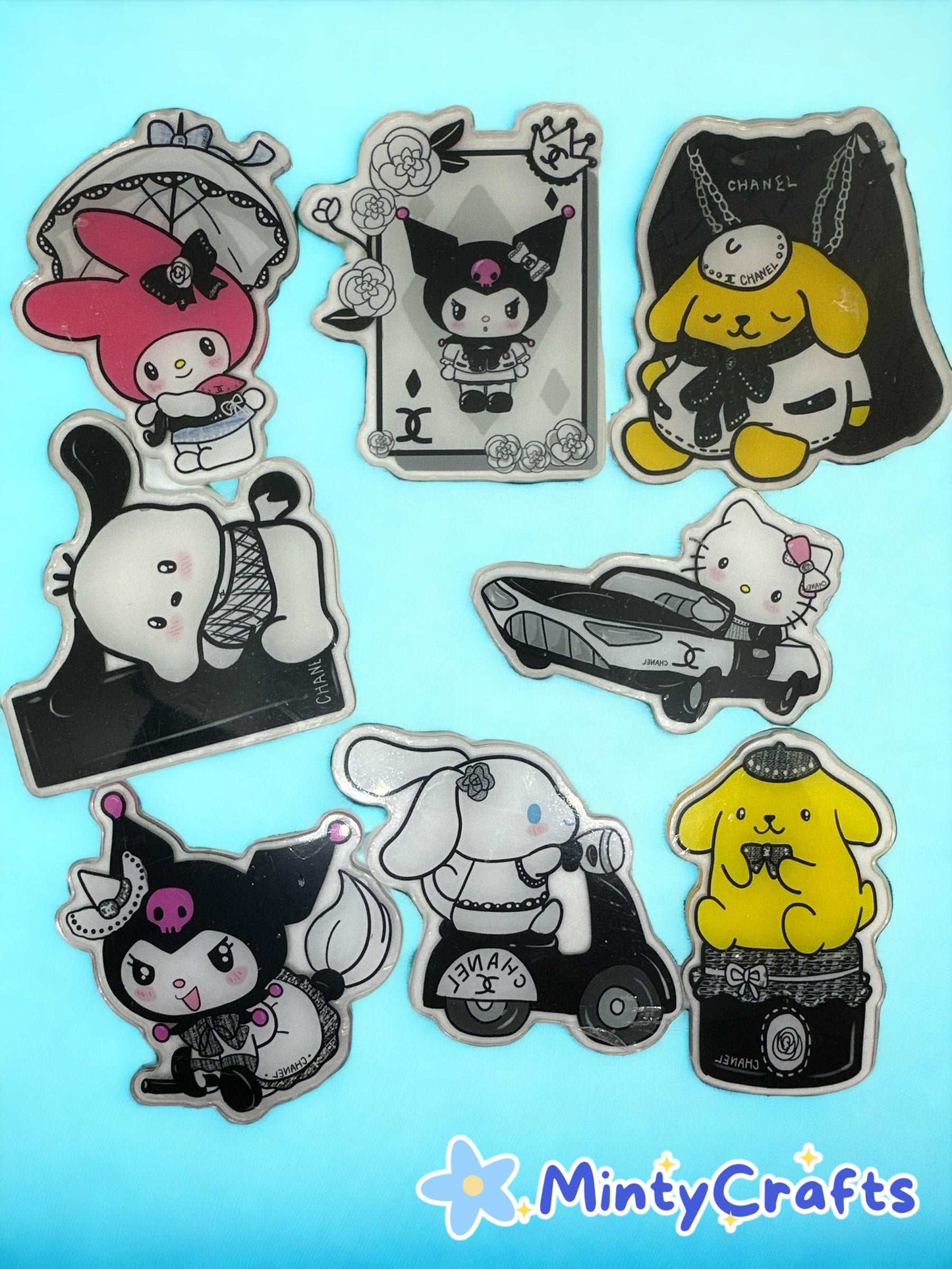 Acrylic Charms for DIY | Kawaii Character Theme | 1 piece