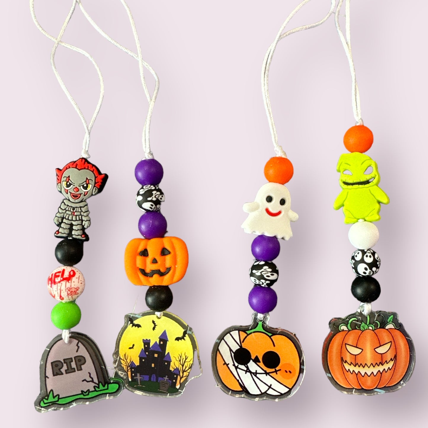 Phone/Handbag Bead Charm Halloween Silicone Beads