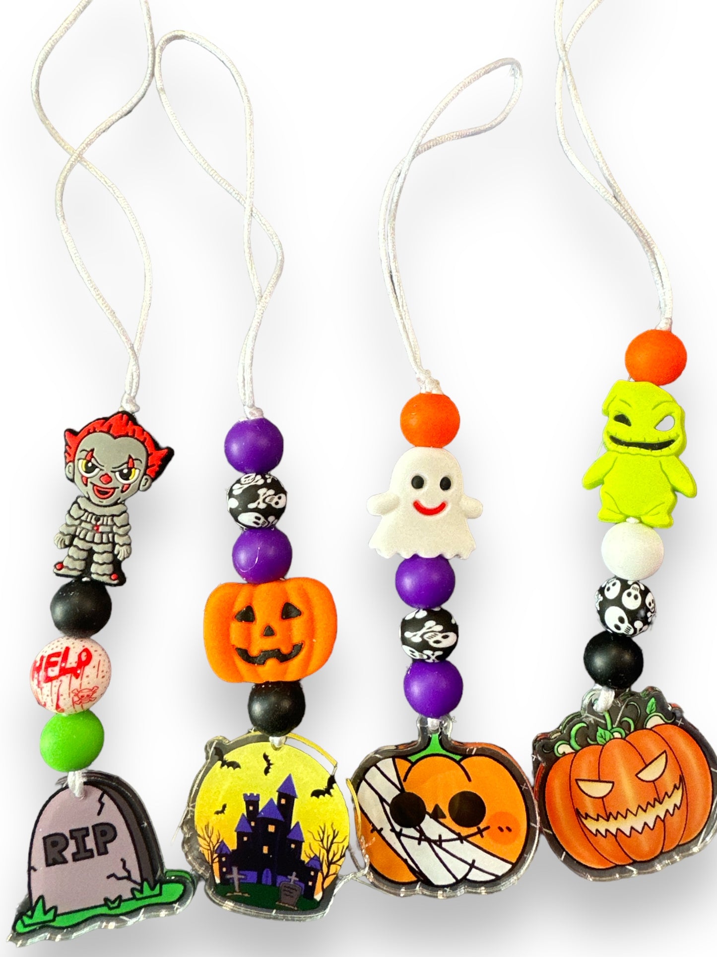 Phone/Handbag Bead Charm Halloween Silicone Beads