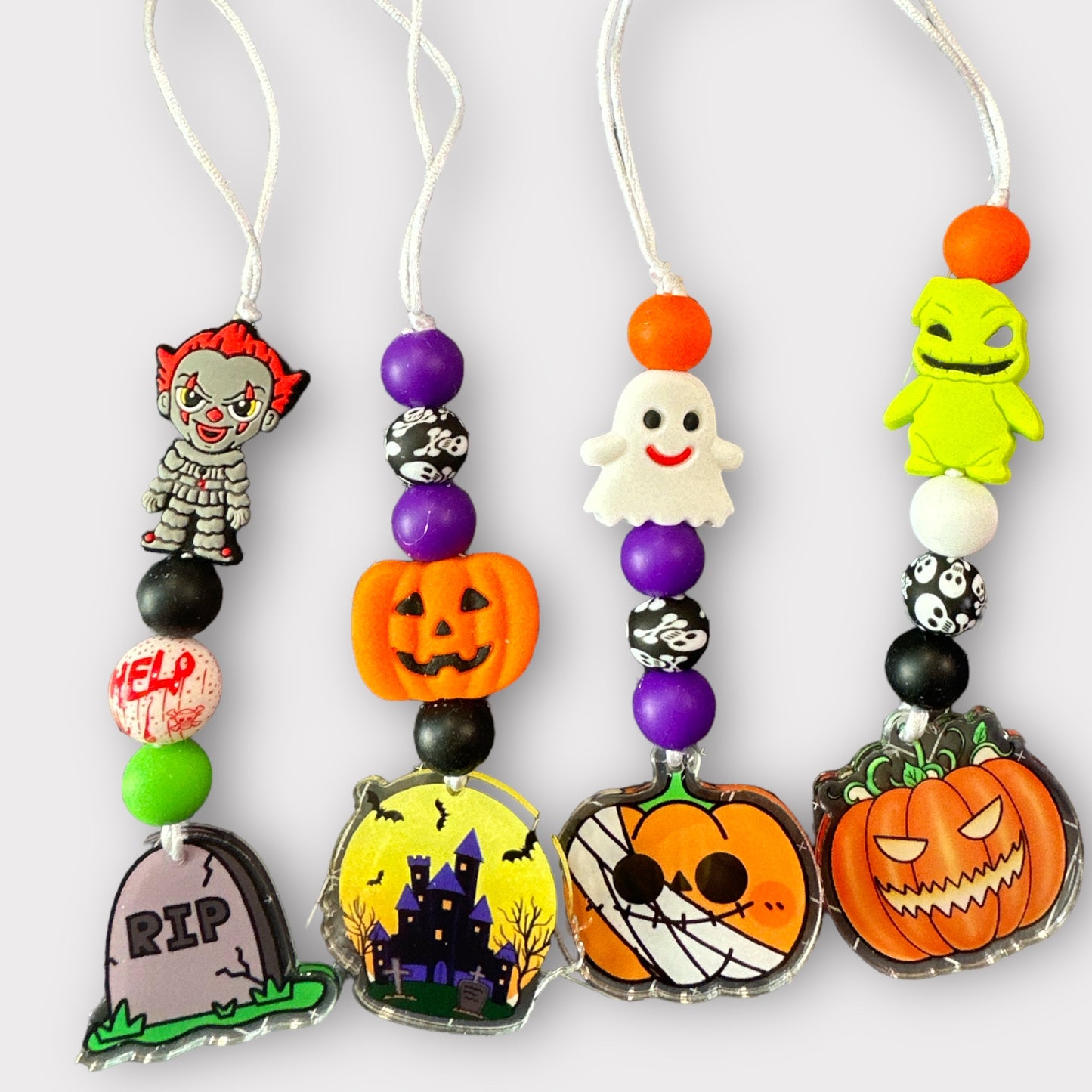 Phone/Handbag Bead Charm Halloween Silicone Beads