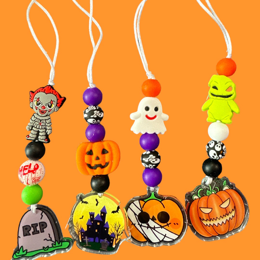 Phone/Handbag Bead Charm Halloween Silicone Beads