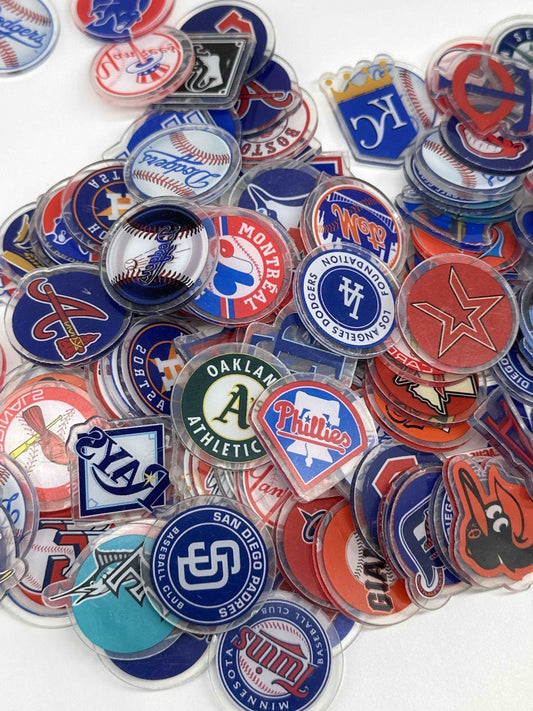 Acrylic Charms for DIY | Baseball Theme | 10 pieces - Envoga Handbags