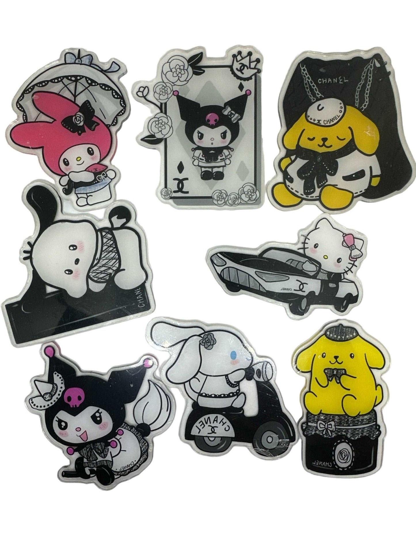 Acrylic Charms for DIY | Kawaii Character Theme | 1 piece - Envoga HandbagsFlatback Charms