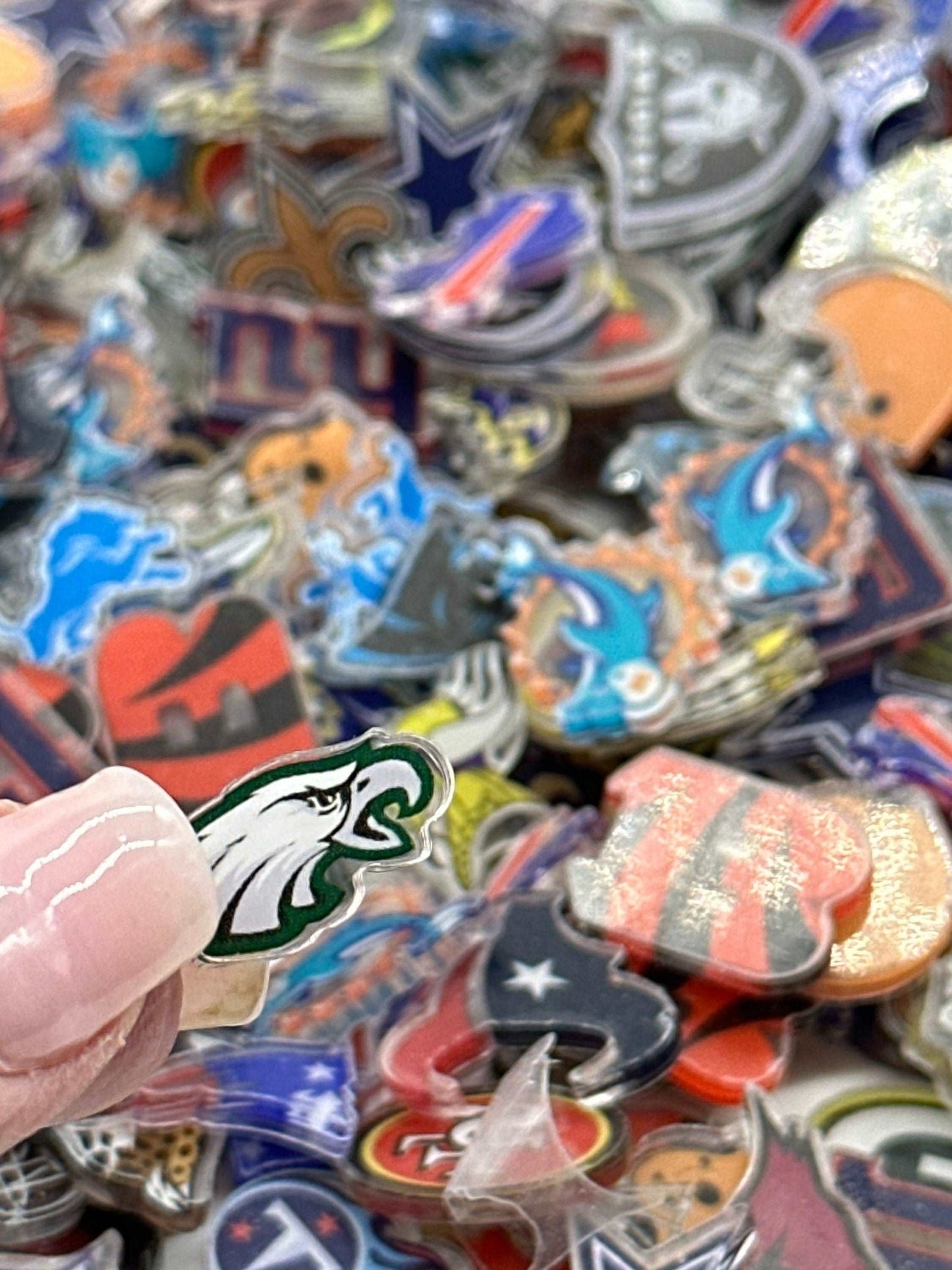 Acrylic Charms for DIY | Sports Theme | 20 pieces - Envoga Handbags