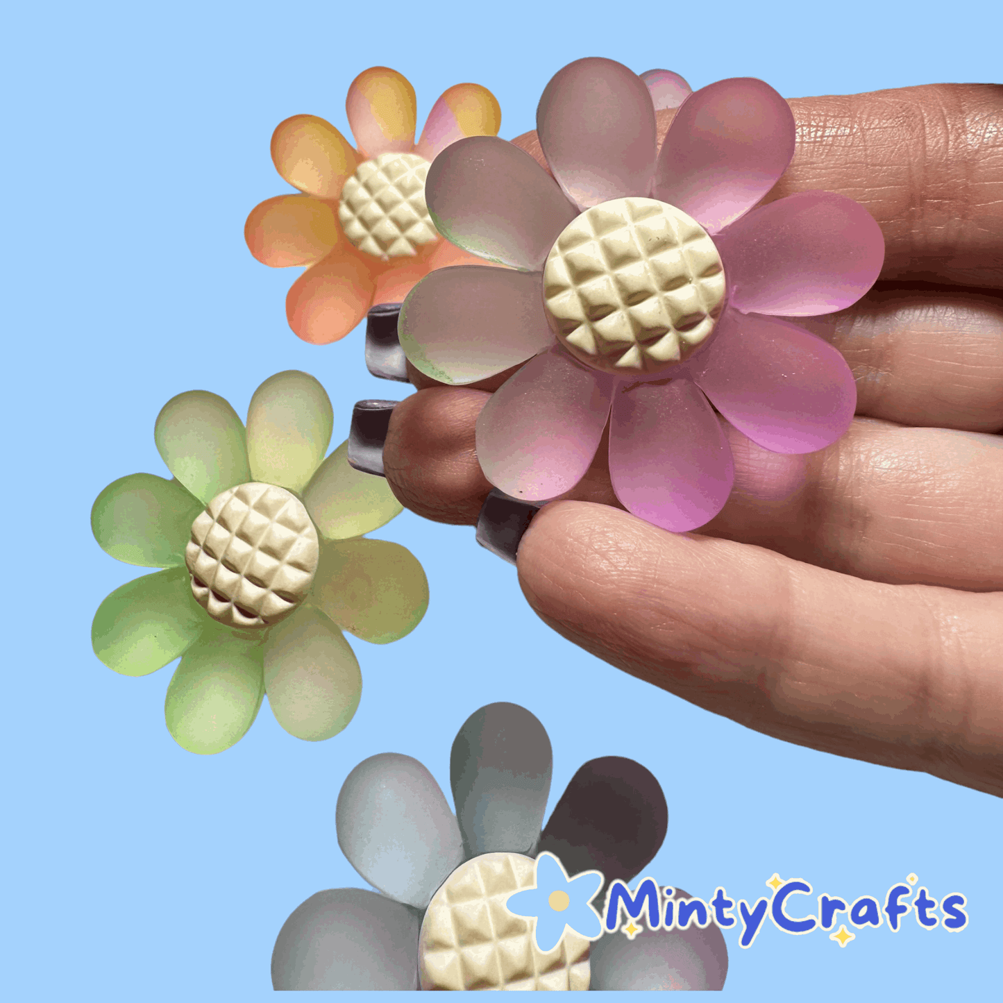 Acrylic Flower Pendant Charms for DIY - Envoga Handbags