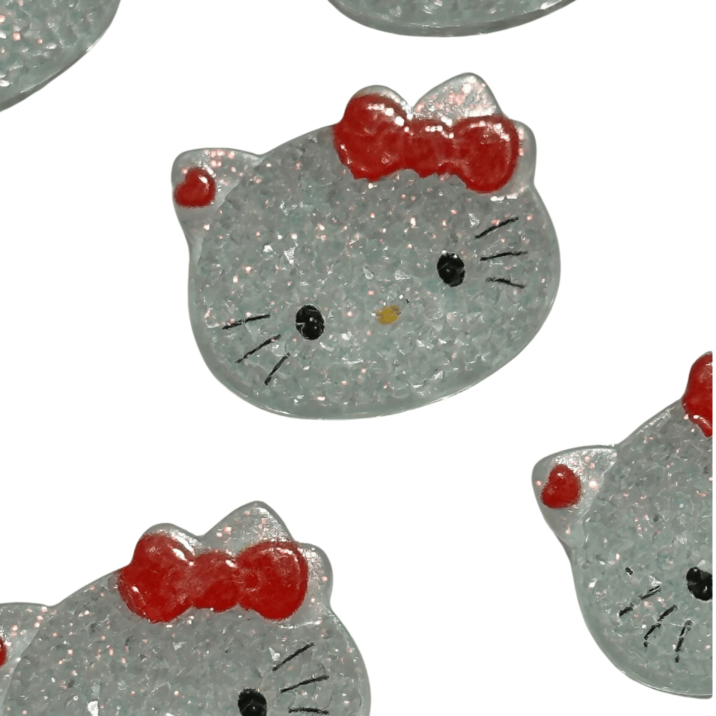 Cat Head Charms - Envoga HandbagsFlatback Charms