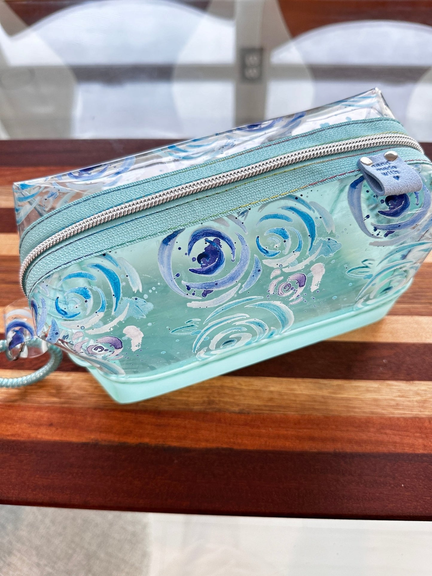 Clear Boxed Toiletries Bag - Envoga HandbagsPouch