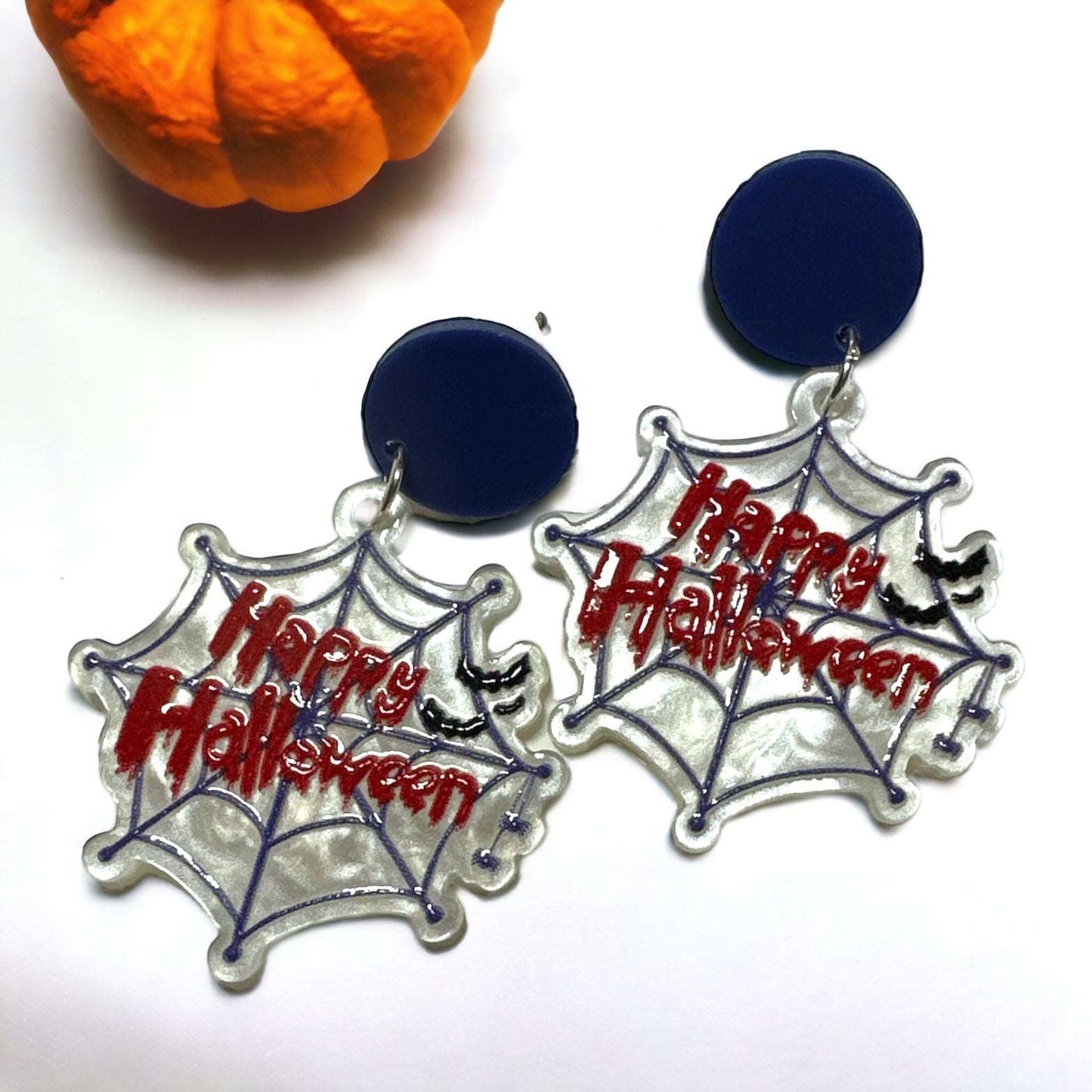 Happy Halloween Costume Accessory, Cute Dangle for Halloween, Gift for Girls - Envoga HandbagsEarrings