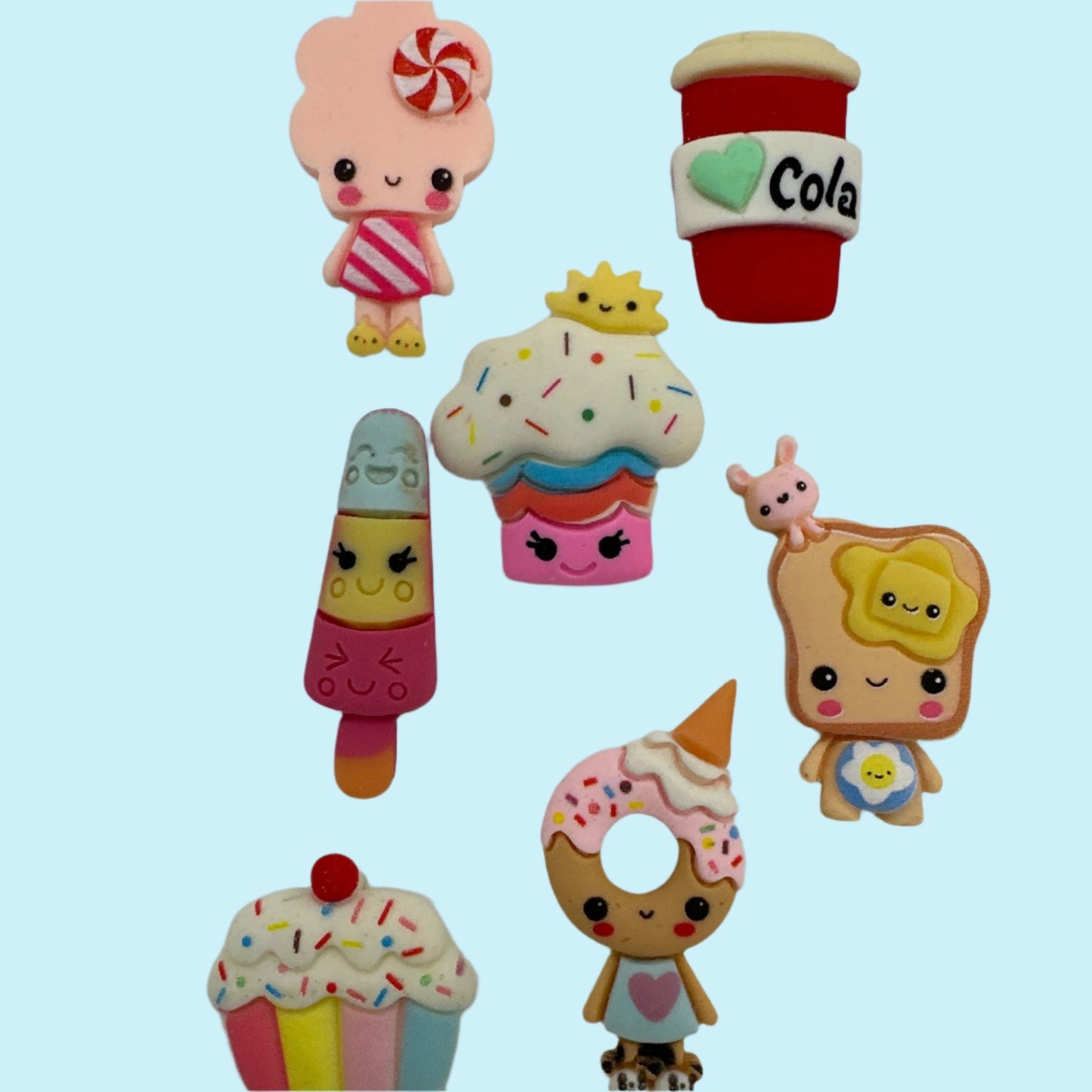 Ice Cream Snacks Resin Charms - Envoga Handbags