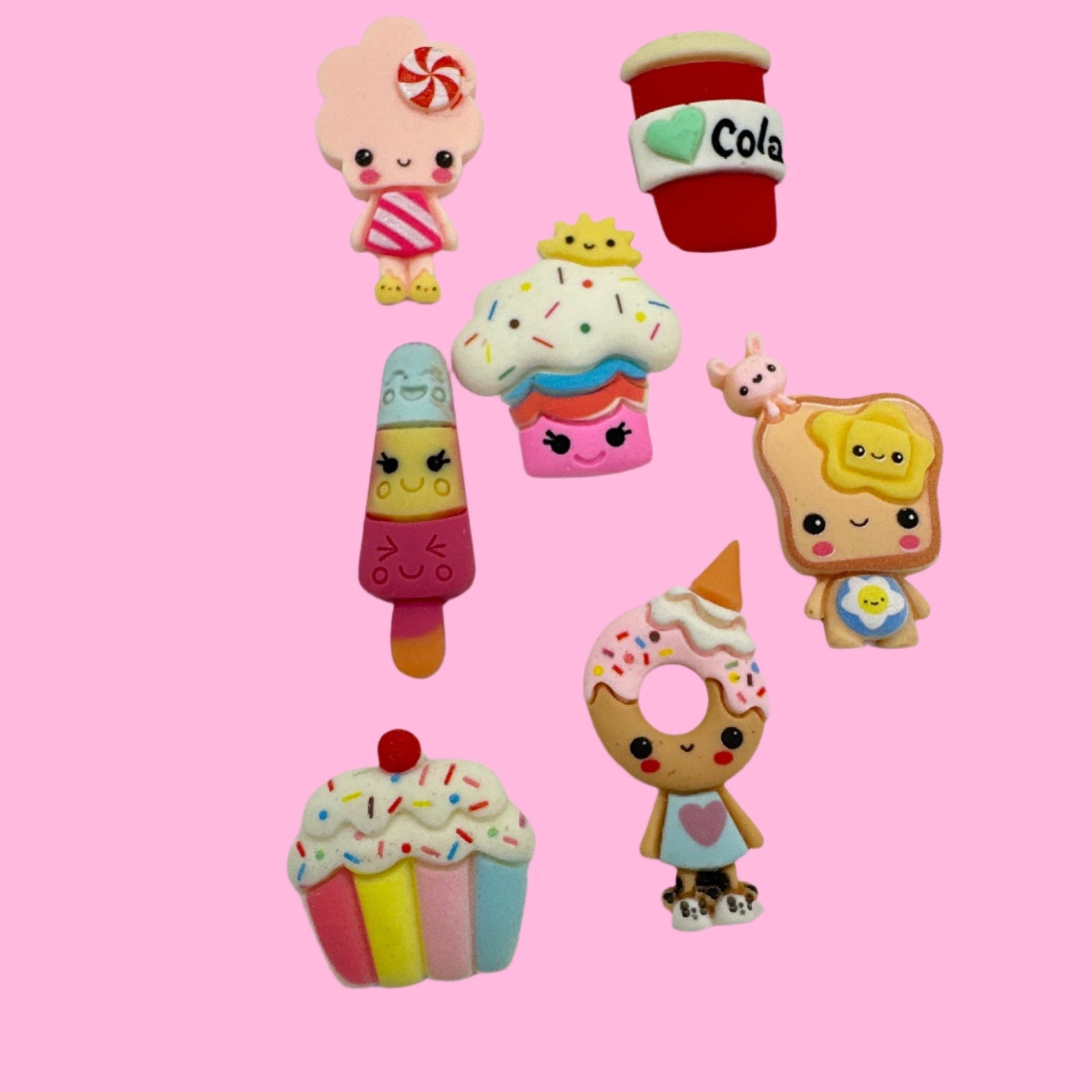 Ice Cream Snacks Resin Charms - Envoga Handbags