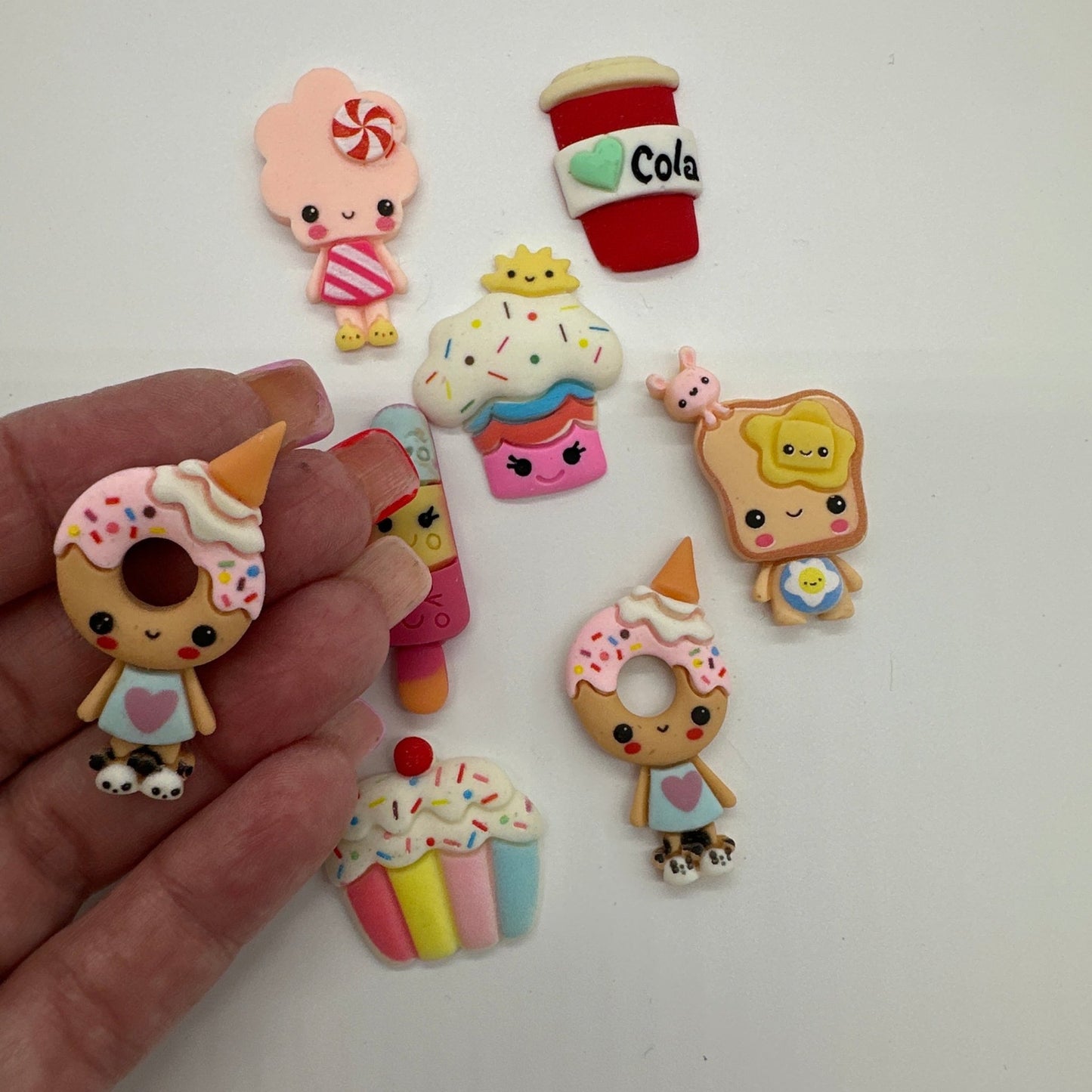 Ice Cream Snacks Resin Charms - Envoga Handbags