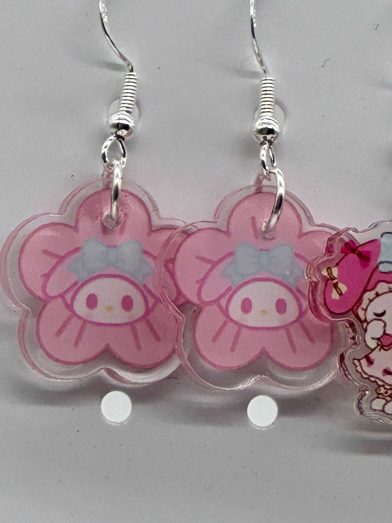 Kawaii Character Earrings, Little Girl Earrings, Cute Dangle Earrings, Gift for Daughter - Envoga Handbags