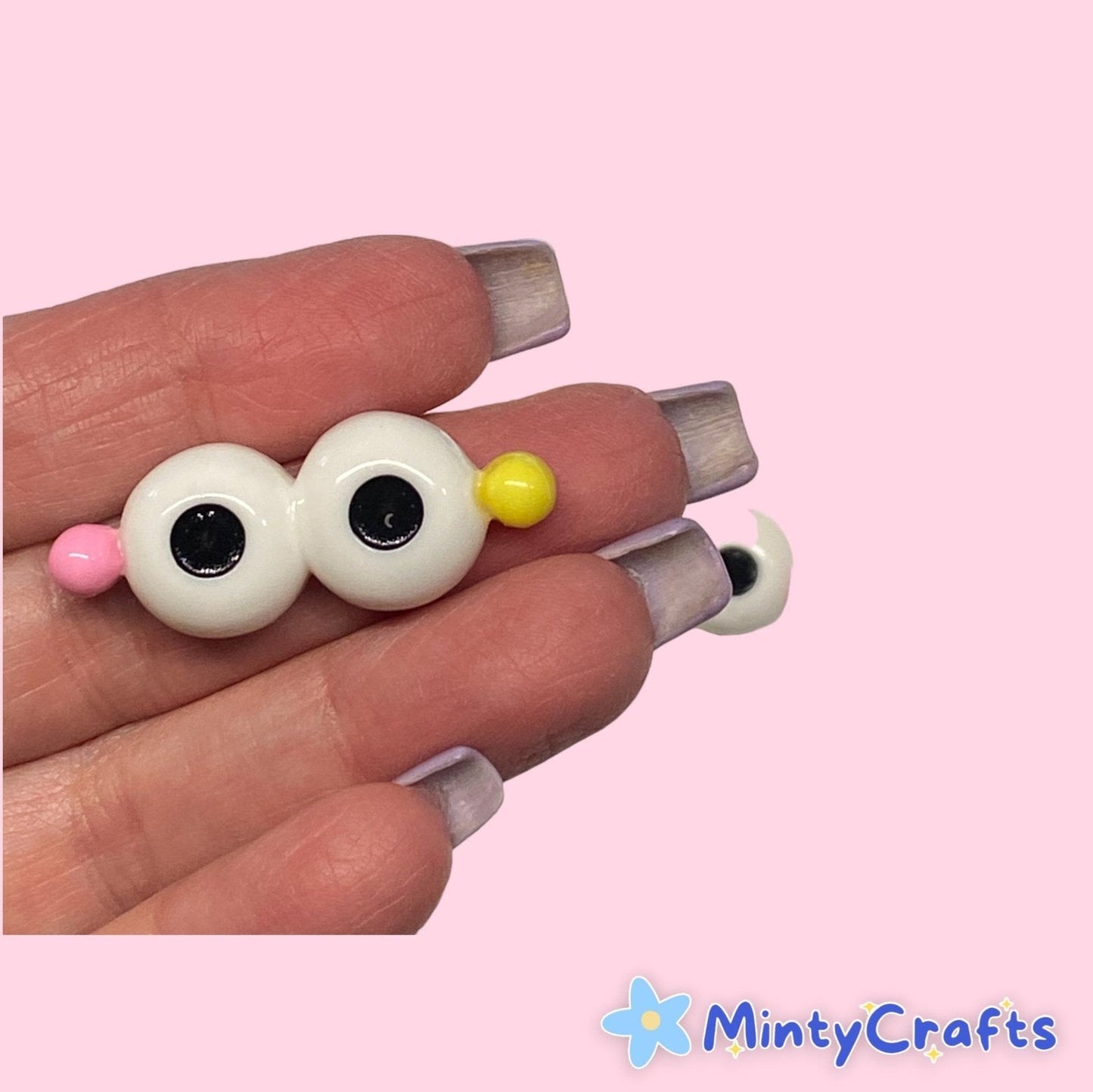 Kooky Eyes Resin Charms - Envoga HandbagsFlatback Charms