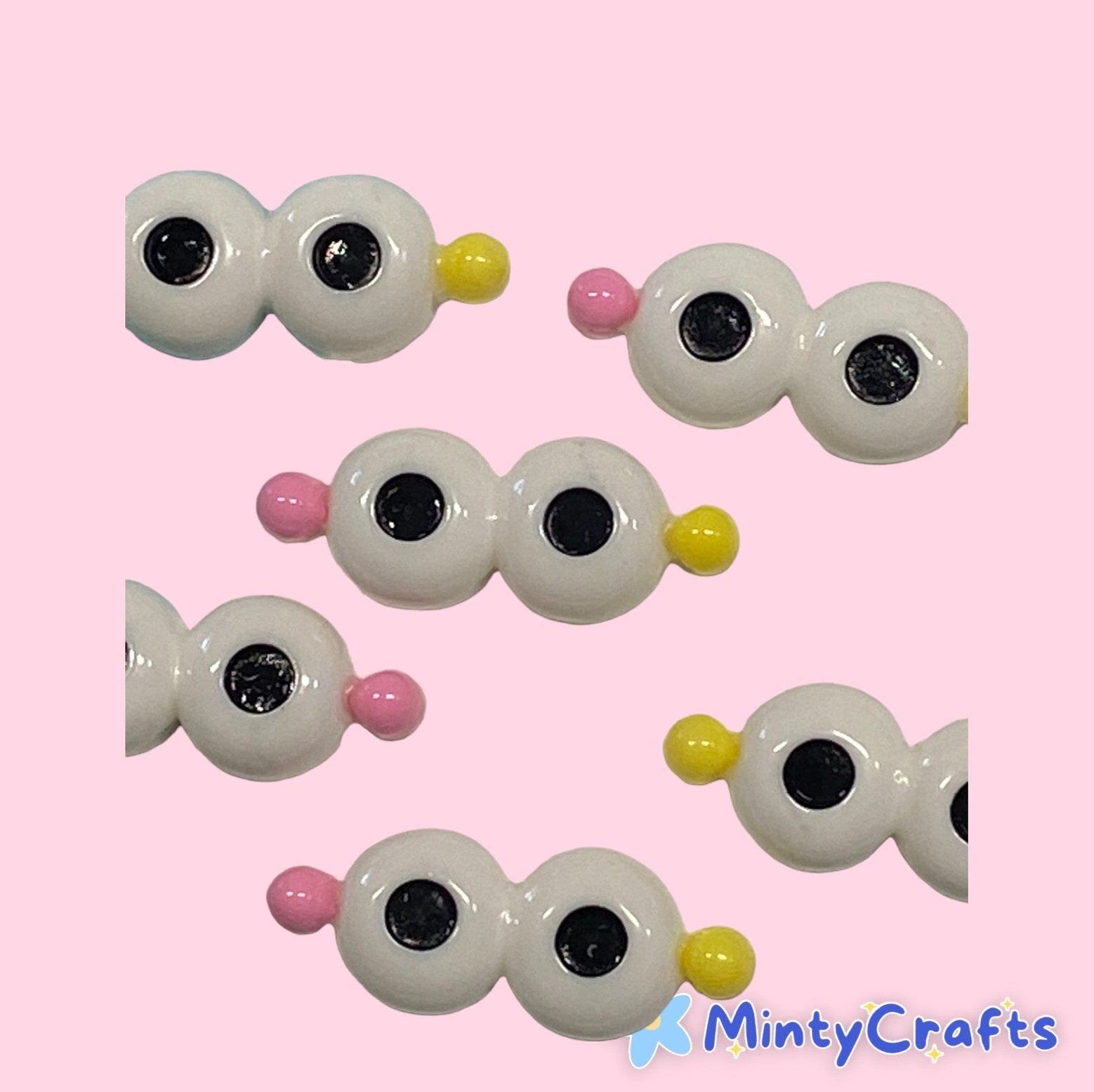 Kooky Eyes Resin Charms - Envoga HandbagsFlatback Charms