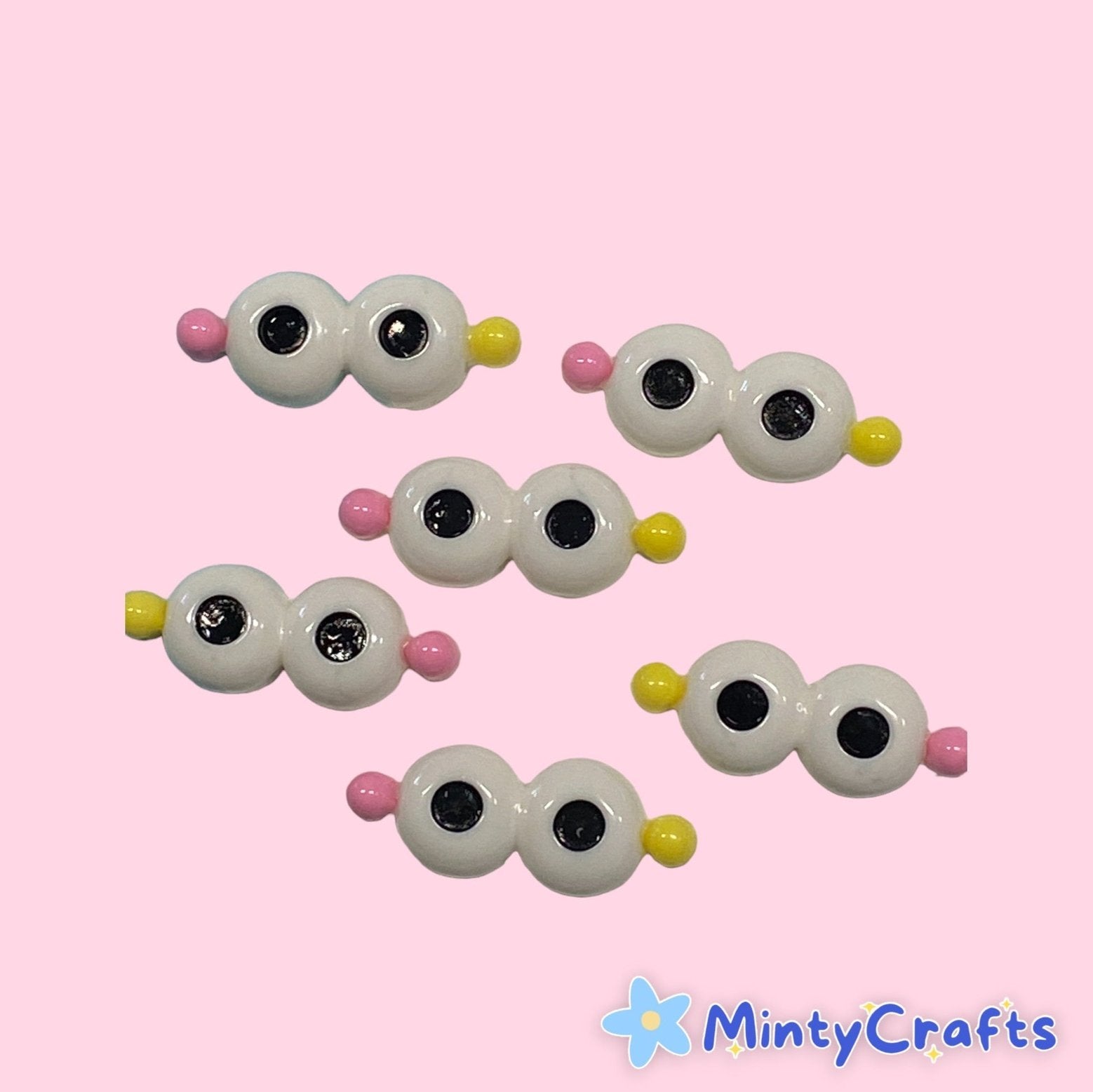 Kooky Eyes Resin Charms - Envoga HandbagsFlatback Charms