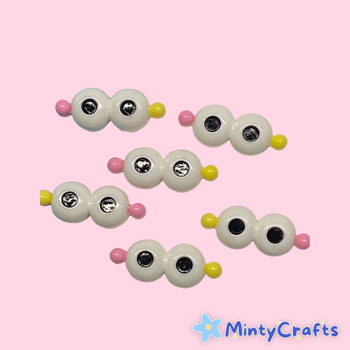 Kooky Eyes Resin Charms - Envoga HandbagsFlatback Charms