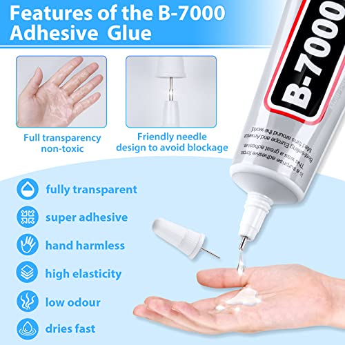 B-7000 Super Adhesive Glue, Industrial Strength