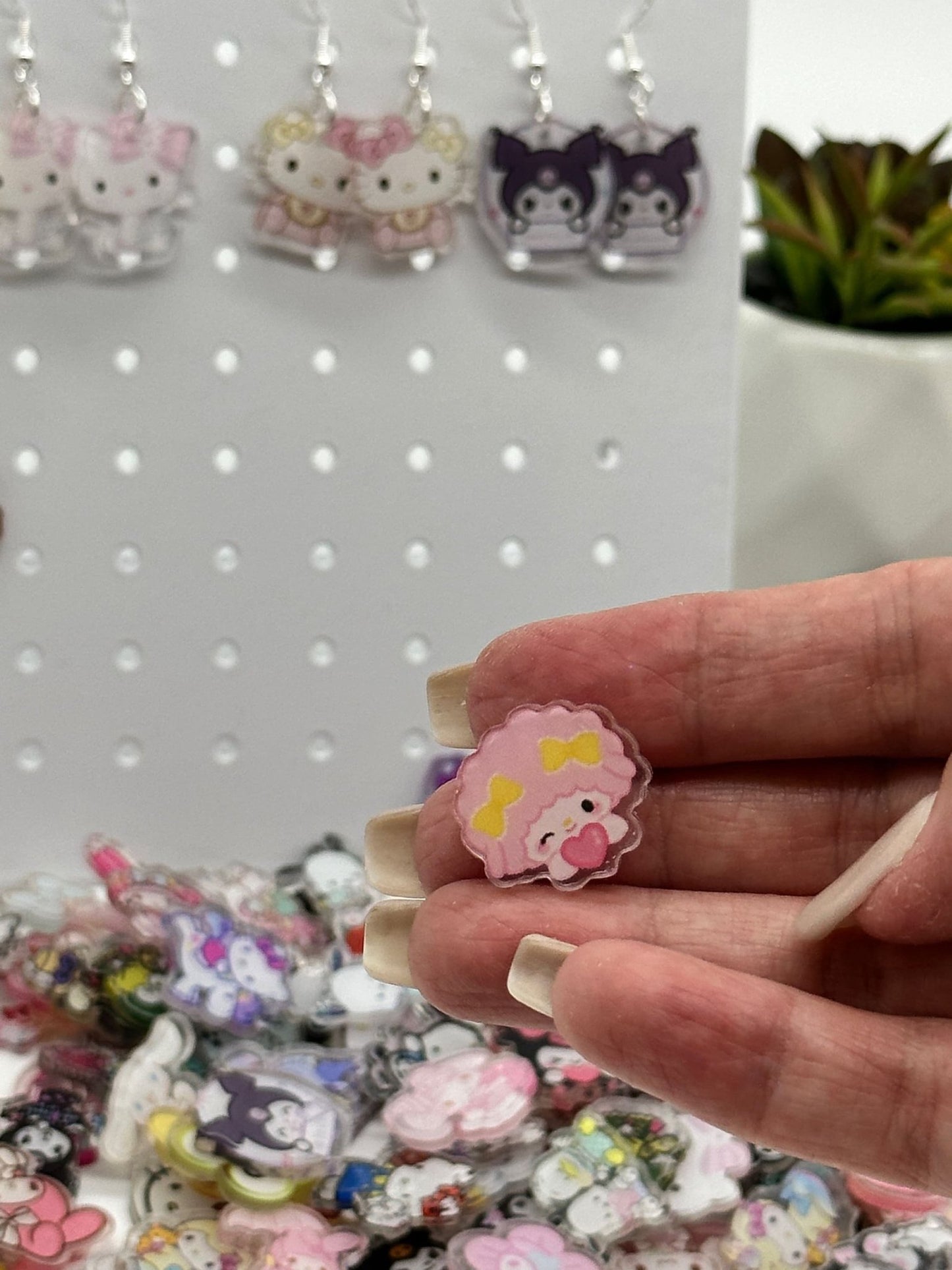 Acrylic Charms for DIY | Kawaii Theme | 20 pieces - Envoga Handbags