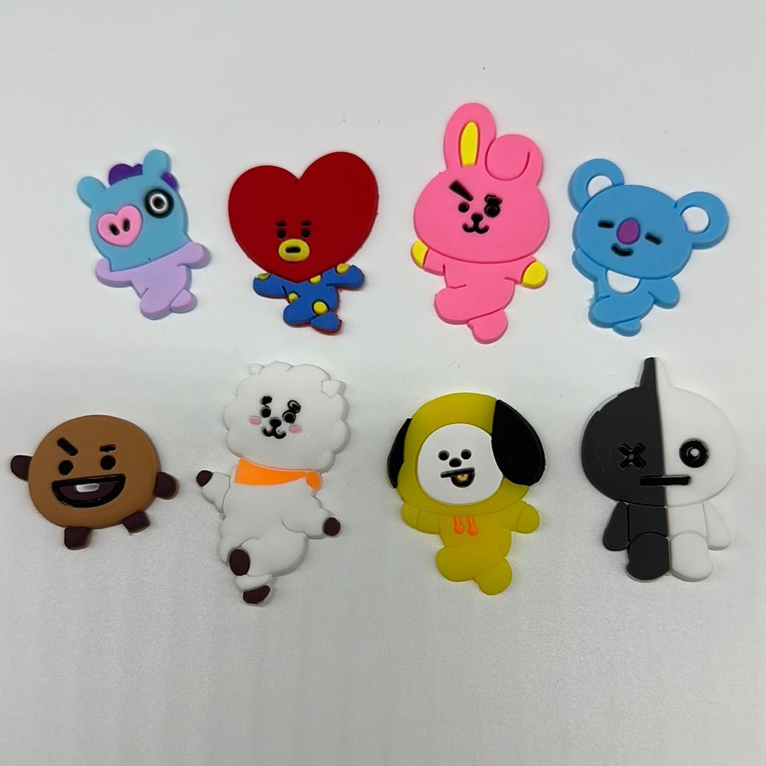 BTS/BT21 Charms PVC/Rubber - Envoga Handbags