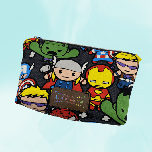 Snack zipper pouch - Super Hero - Envoga HandbagsApparel & Accessories