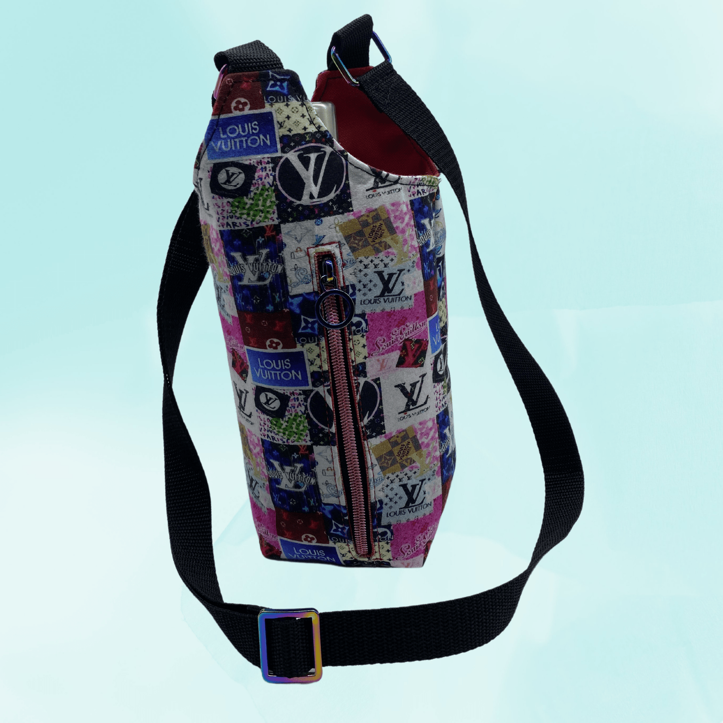 Water Bottle Sling Carrier - Fashion pink - Envoga HandbagsApparel & Accessories