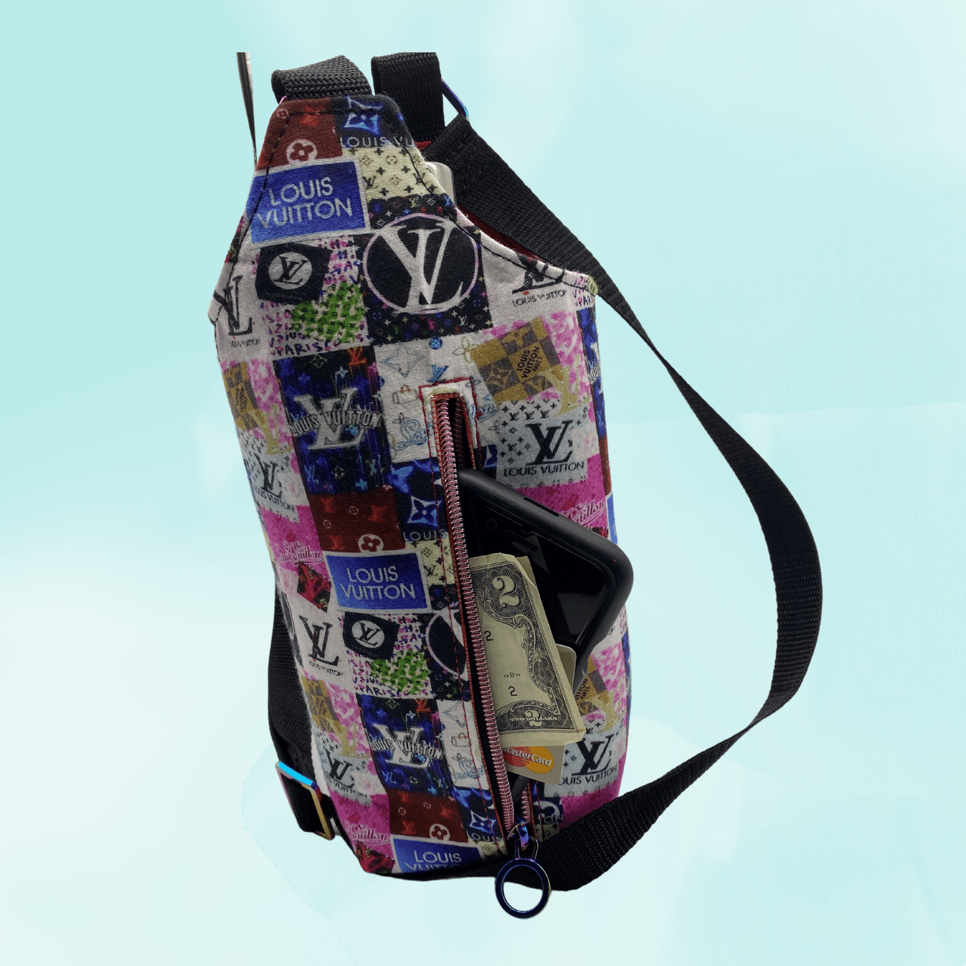 Water Bottle Sling Carrier - Fashion pink - Envoga HandbagsApparel & Accessories