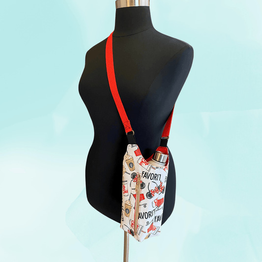 Water Bottle Sling Carrier - Favorite Things - Envoga HandbagsApparel & Accessories